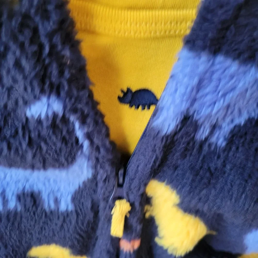 Little Me Dinosaur 3 Piece Vest Set